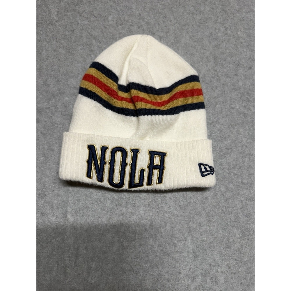 New Era NBA Orleans Pelicans Adult Cuffed Winter Knit Hat NOLA Cap Beanie‎